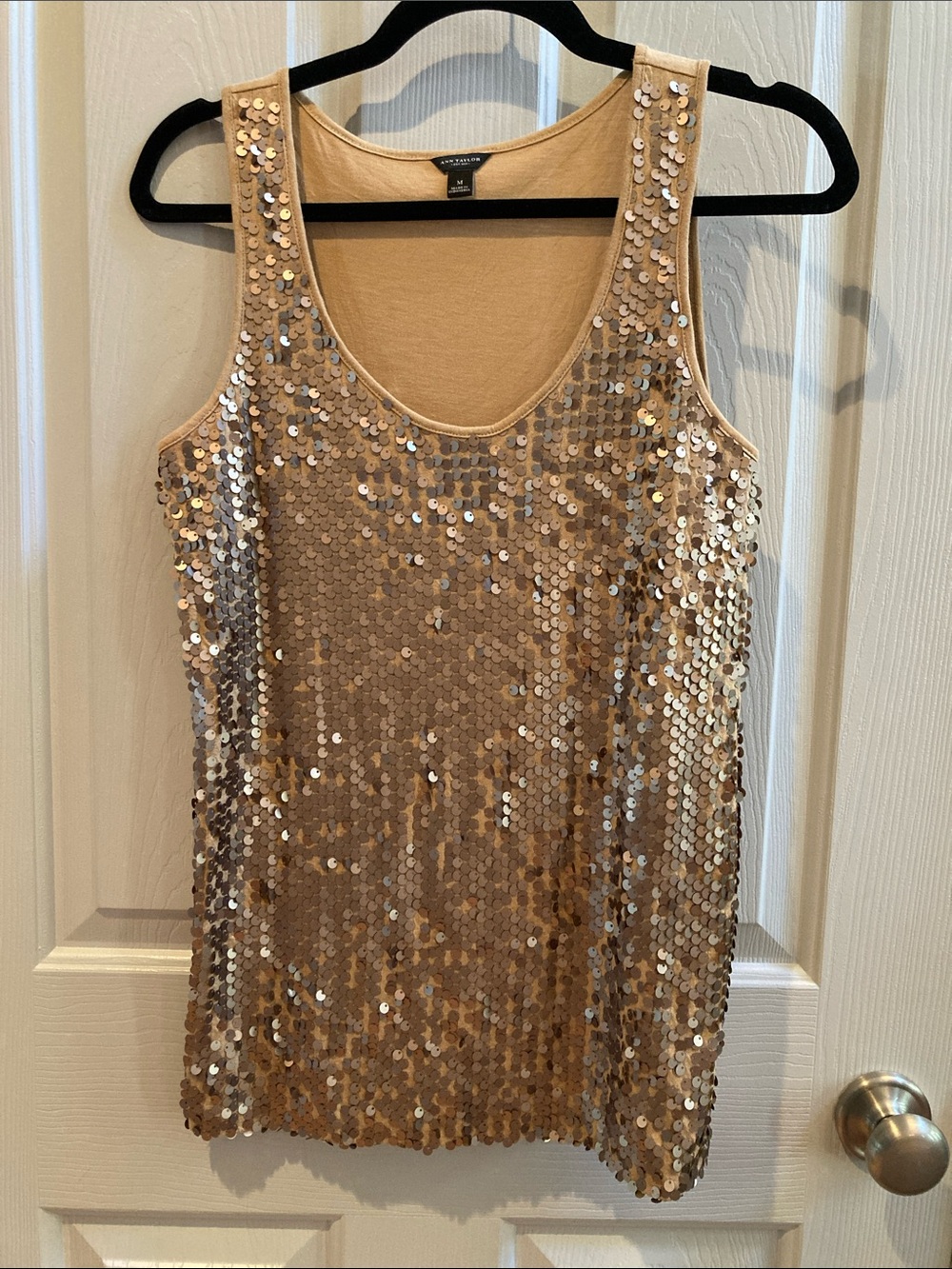 EUC Ann Taylor sparkly tank